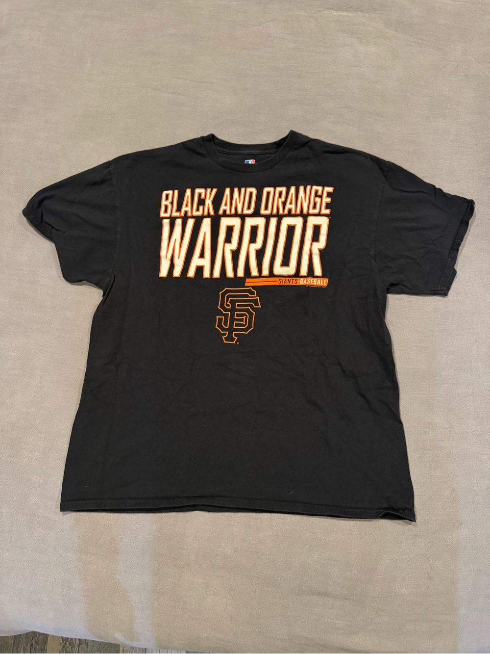 San Francisco Giants Black and Orange Warrior, Bumgarner 40